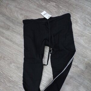 Women's Hard Tail Vintage D/S Stripe Black